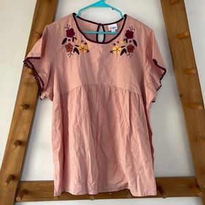 LuLaRoe Paisley Embroidered